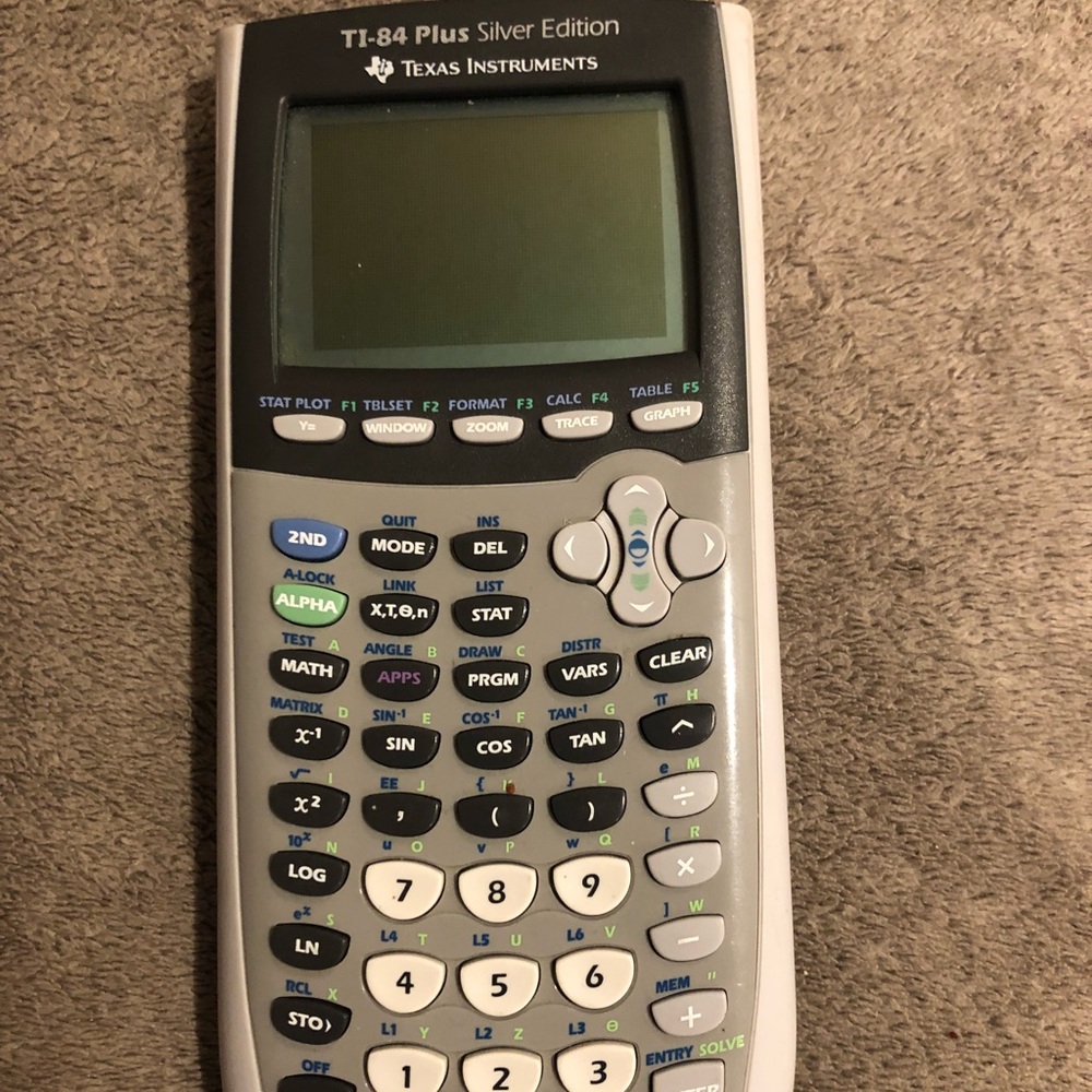 TI-84 Plus Silver Edition Graphing Calculator
